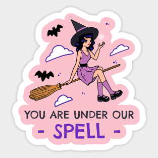 Halloween witch Sticker